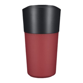 Automotive Garbage Cans | Small Leakproof Garbage Bin Trash Can - Leather Multipurpose Storage Organizer, Car Interior Accessories, Fits Cup Holder Door Side