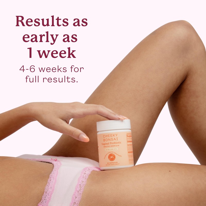 Cheeky Bonsai Vaginal Probiotic for Women pH Balance with Maximum