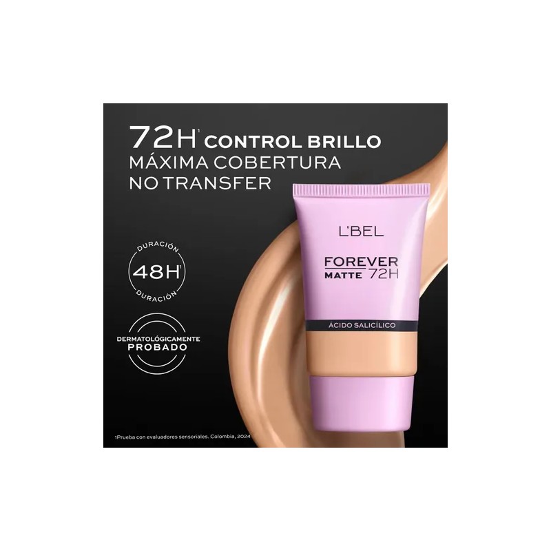 Base Maquillaje Forever Matte Control Brillo Fps 15 L'bel
