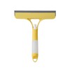 3-in-1 Window Cleaning Squeegee with Built-In Spray Bottle, Dual-Sided Sponge