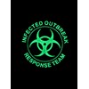 Belgium Flag Infected Outbreak Response Team Glow in The Dark
