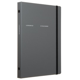 Laconic Loose Leaf Binder, A5, 20 Holes, FLEX, Gray LFX13-GY