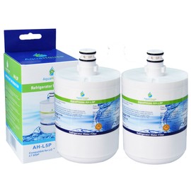 2X AH-L5P Compatible for LG LT500P Water Filter, 5231JA2002A, GEN11042FR-08, ADQ72910901, Premium Fridge Filter