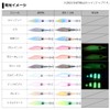 DAIWA EMIM Dropper SQF18 Glow Squid, No. 1.8