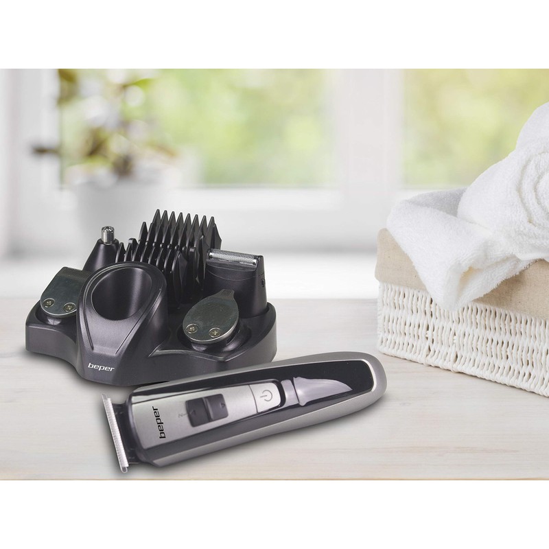 BEPER 40.742 Face Hair and Body Cutter Set 10 in