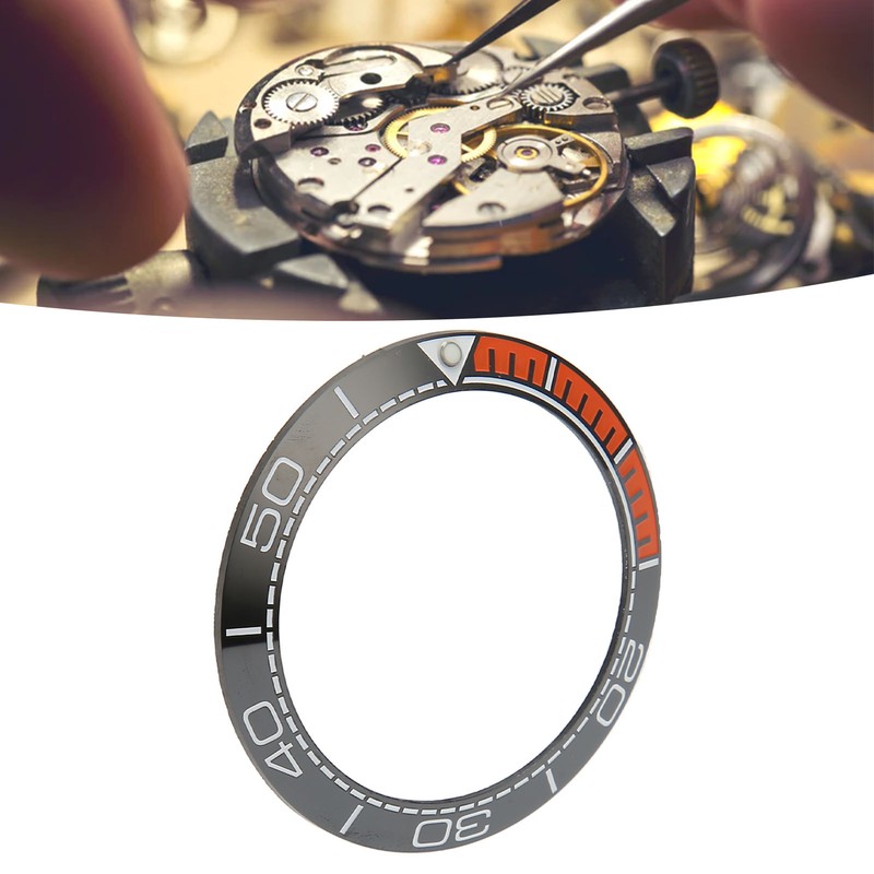 Watch Bezel Insert 41.5mm Ceramic Watch Bezel Ring Repair Replacement