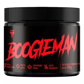Trec Nutrition BOOGIEMAN 300g - TOP Pre Workout Booster Powder Focus Strength Energy Pump - Bubble Gum