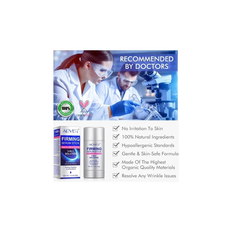 Retinol Lifting Skincare Firming Serúm Stick Barra Facial