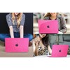 CISSOOK Rose Pink Glitter Case for MacBook Air 13 Inch