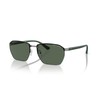 Armani Exchange A|X AX2048S Sunglasses, Matte Gunmetal/Dark Green, 59 mm