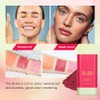Barra de Rubor de Maquillaje Multiusos, Barra de Rubor En