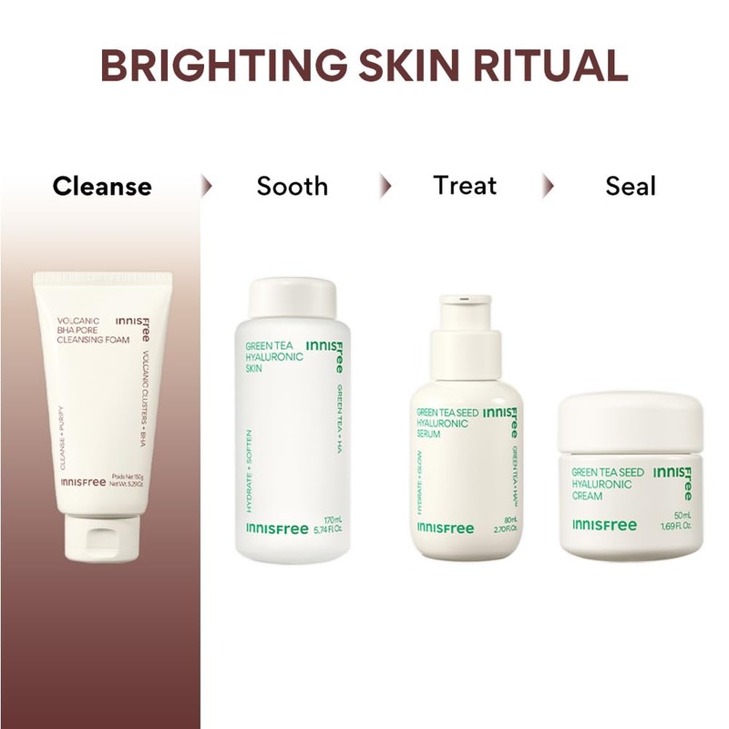 innisfree Volcanic Pour Cleansing Foam Face Wash Normal Edition 150ml