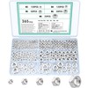 TOOINKCV 365 Pcs M3 M4 M5 M6 M8 Hex Nuts