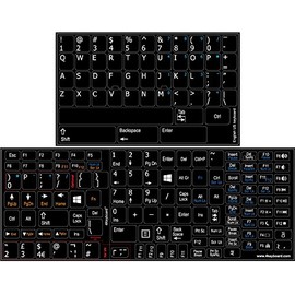 Laptop Replacement English Keyboard Stickers