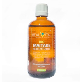 Organic Maitake Extract Liquid | Full Extract Grifola Frondosa from Maitake Mushroom by Dual Extraction in Glycerine, 100 ml