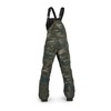 Volcom Boys Barkley Ins Bib Overall Cloudwash Camo Small