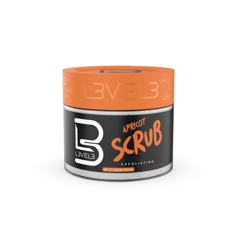 Apricot Scrub by L3VEL3 for Men - 16.9 oz Scrub