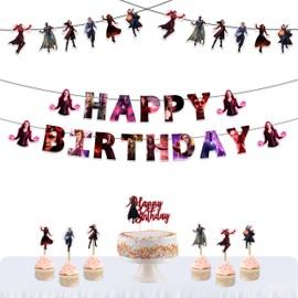 Wnda Maxmof Theme Birthday Party Supplies - Birthday Decorations.