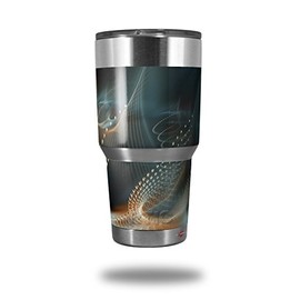 WraptorSkinz Skin Wrap compatible with RTIC 30oz ORIGINAL 2017 AND OLDER Tumblers Spirograph (TUMBLER NOT INCLUDED)