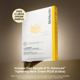 StriVectin TL Advanced Sculpting Neck & Jawline Mask Disposable Hydrogel 1 x Size / 스트라이벡틴 TL 어드밴스드 스컬프팅 넥 & 턱선 마스크 일회용 하이드로겔 1개 Size