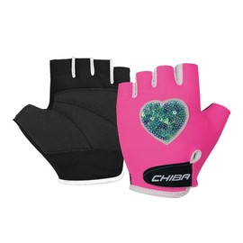 Chiba Cool Kids 2020 Children's Cycling Gloves Short Pink, S