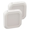 2Pcs Plug in Motion Sensor LED Night Light Plug in