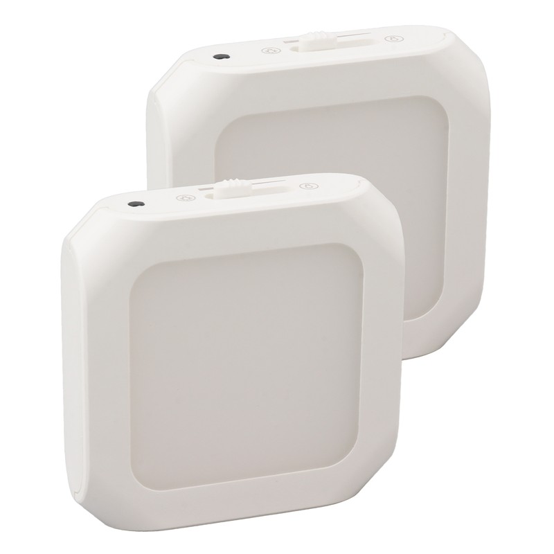 2Pcs Plug in Motion Sensor LED Night Light Plug in