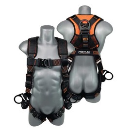 Frontline 105CFTB Combat™ Vest Style Harness with Front Side D-Rings and Suspension Trauma Straps | OSHA & ANSI Compliant (Size: 2/3XL)