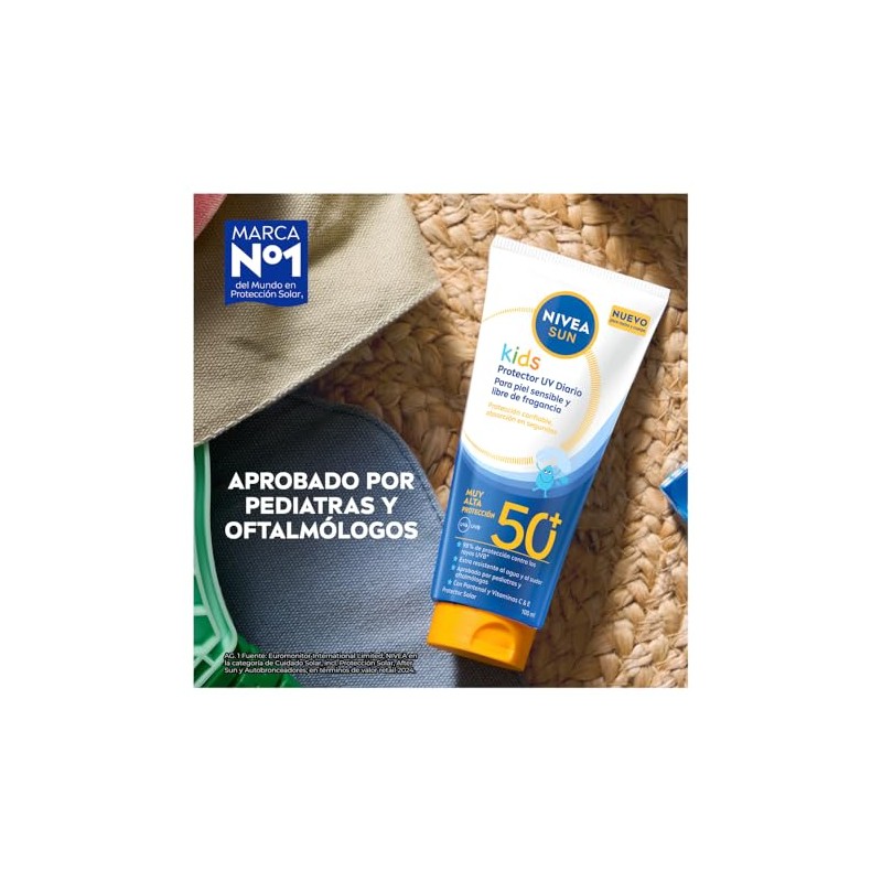 Nivea Sun Daily UV Kids FPS 50+ 100ML