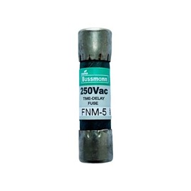 New OEM FNM-5 FNM-5A 250Vac Time Delay Fuse, Pack of 10