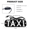 DXNQ Taxi LED Sign Decor, 5V USB Bright Taxi Led