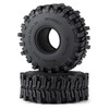 JGGZONE 4Pcs 1.1" RC Rubber Crawler Mud Terrain Tires Super