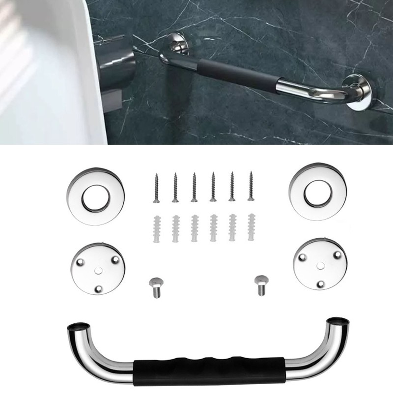 Safety Grab Bars Thickening 304 Stainless Steel Waterproof Slip Resistant