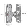 sourcing map 90/180 Degree Barn Door Lock, 2 Set No