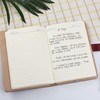NectaRoy Lockable Diary Lock Journal, PU Leather Cover Writing Notebook
