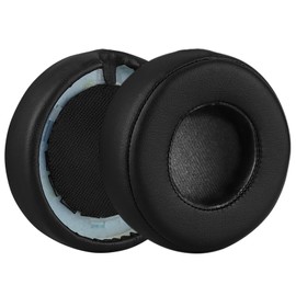 Geekria QuickFit Replacement Ear Pads for Monster Beats Pro Detox Headphones Ear Cushions, Headset Earpads, Ear Cups Cover Repair Parts (Black)