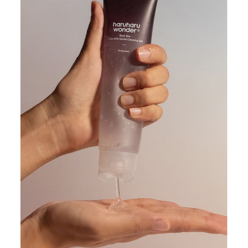 HaruHaruWonder Everyday Wonder Black Rice Triple AHA Gentle Cleansing Gel