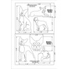 Boston Terrier Dog Stencils - 2 Piece Set