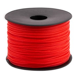 MIVOS Masonry Rope – Masonry Cord 100 m, Thickness 2 mm – Guide Line in Red – Construction Cord – Plumb Line – Durable, Tear-Resistant Plaster Cord – Plumb Rope