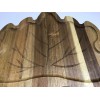 Godinger Leaf Acacia Wooden Serving Board 15" NEW