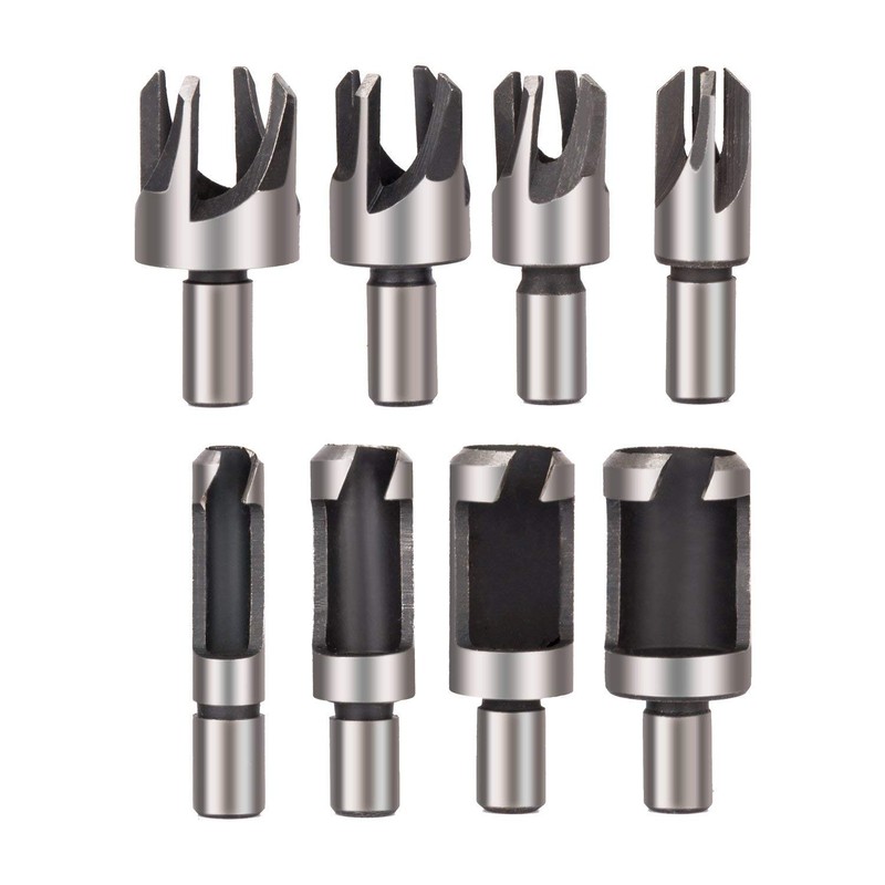 Rocaris 39 Pack Woodworking Chamfer Drilling Tools, Including Countersink Drill
