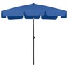 vidaXL UV Protective Adjustable Beach Umbrella-Up to 96.5" Height, Durable