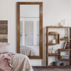 Wexford Home Barnwood Wood Full Length Mirror - Colonial Maple