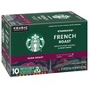 Starbucks, French Roast K cup 10 Count