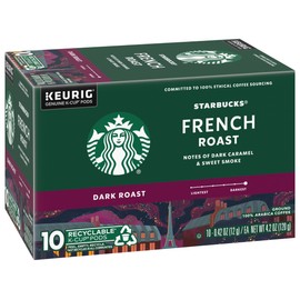 Starbucks, French Roast K cup 10 Count