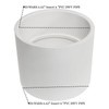 DONWAER 6" PVC DWV Coupling Sanitary for Drain Waste and