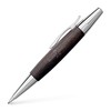 FABER CASTELL E-MOTION PENCIL CHROME/WOOD BLACK