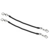[PATIKIL] 2PCS 200mm Retractable Coil Spring Keychain with Lobster Clasp