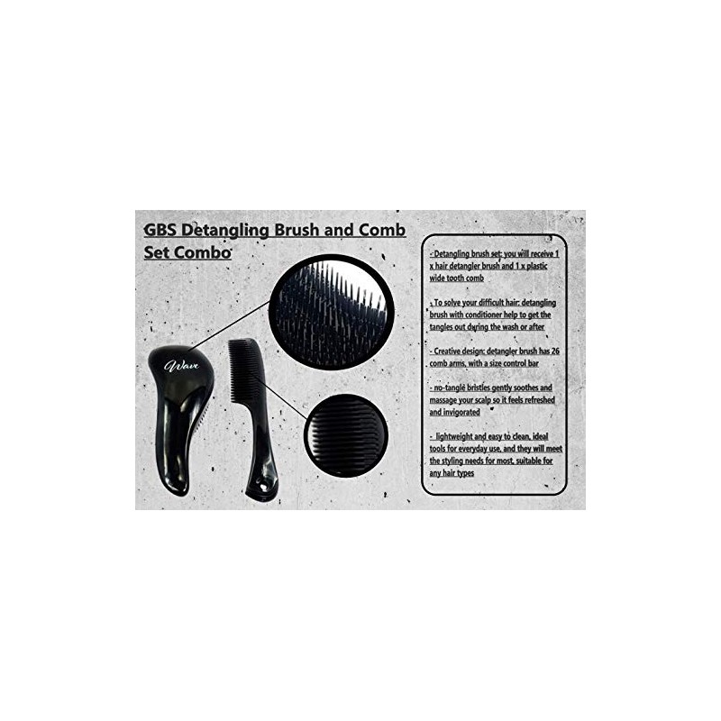 G.B.S Men's grooming Set - 2pcs Wave Multi-Function Glide Thru