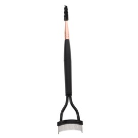 FOMIYES Portable Dual-end Eyelash Separator and Brow Brush Comb Ergonomic Makeup Tool for Grooming Brows and Lashes Needles Compact Beauty Essential for Everyday Use